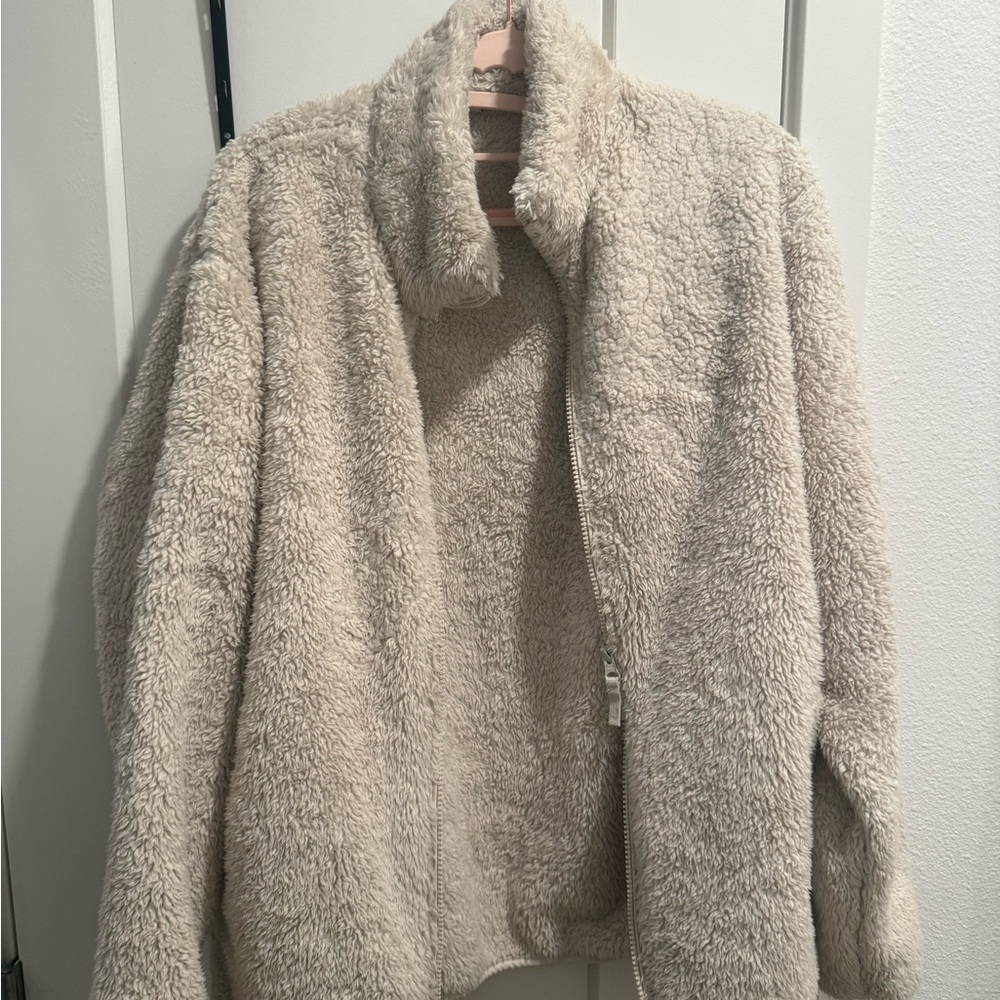 Cozy Cream Sherpa Jacket